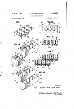 LEGO brick Patent