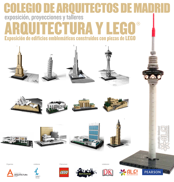 COAM Arquitectura y LEGO