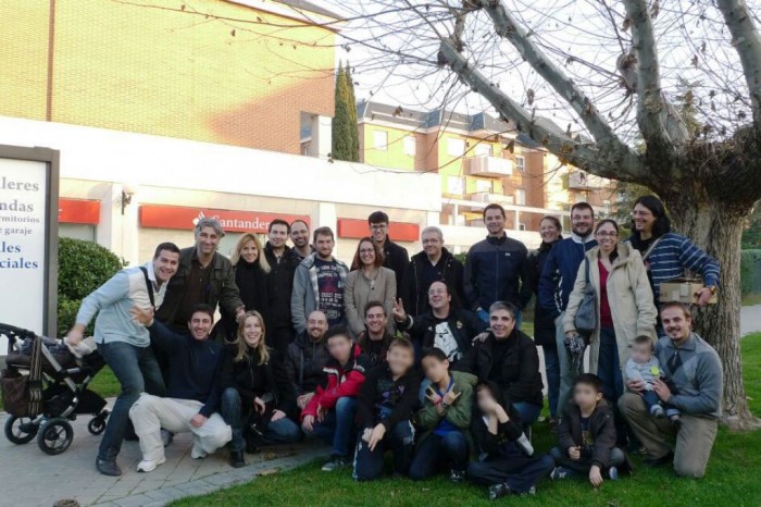Foto de Familia. Comida de socios Navidad 2012