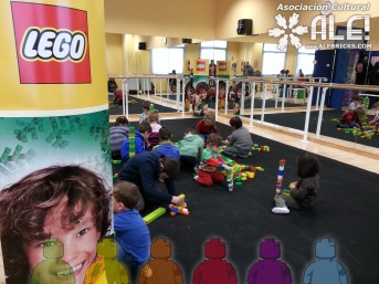 Talleres de construcción LEGO evento aficionados ALE!